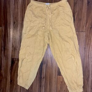 Yellow Madewell pants